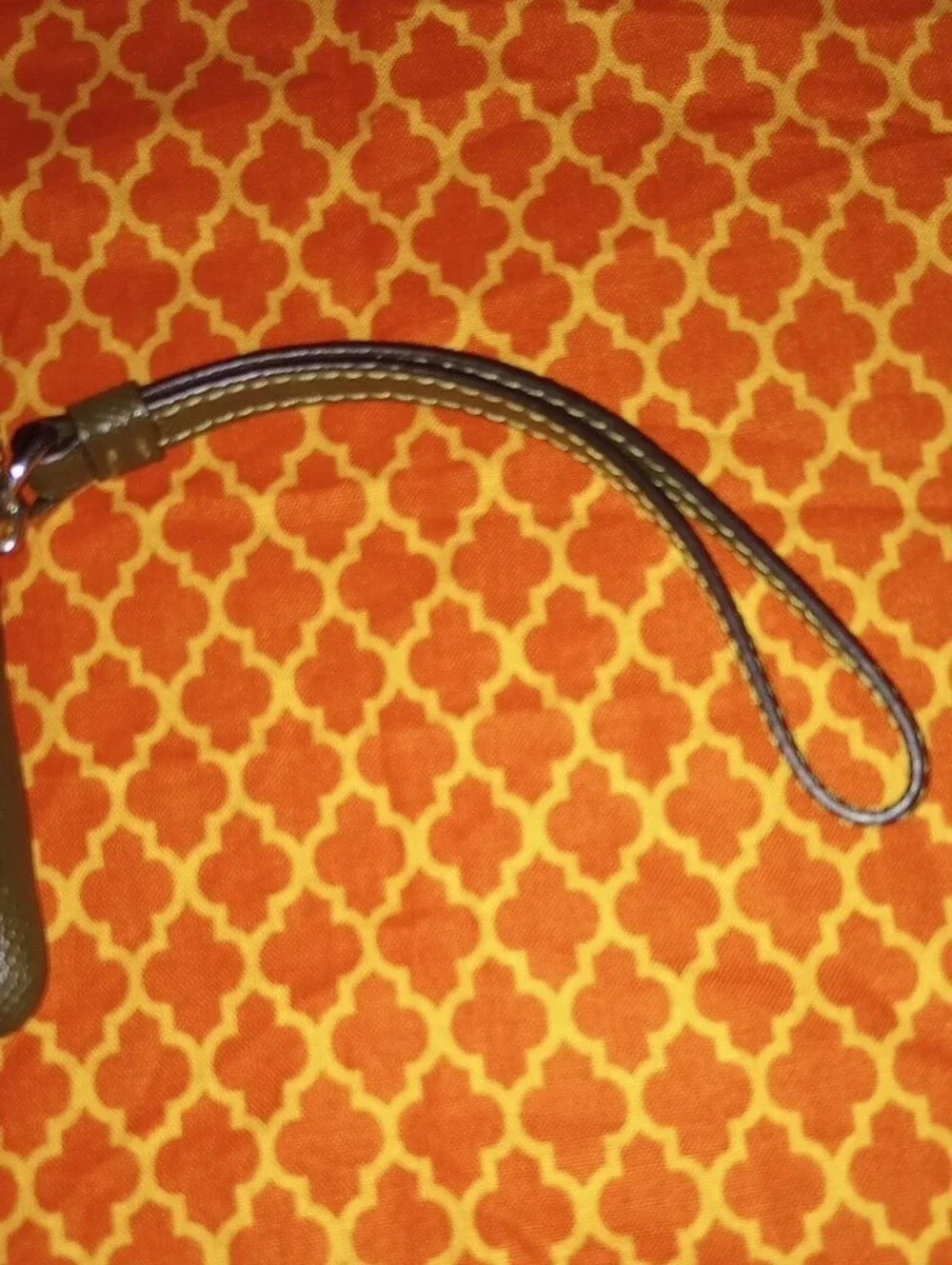 Coach Olive Green  Wristlet